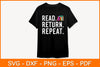 Read Return Repeat Svg File - So Fontsy