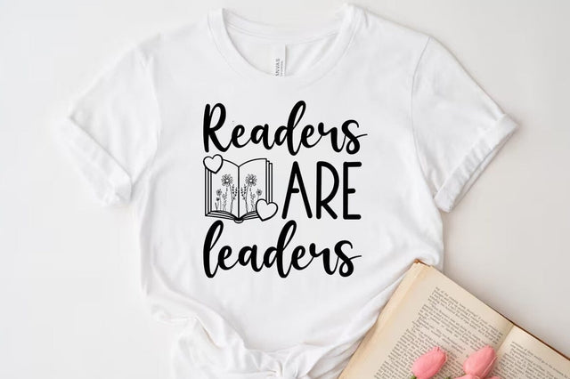 Readers are leaders, Reading SVG SVG FiveStarCrafting 