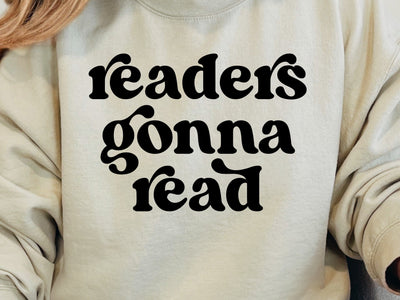 Readers Gonna Read Svg, Book Quote Svg, Book Lover Svg, Reading Svg, Librarian Svg, Book Worm Svg SVG DesignDestine 