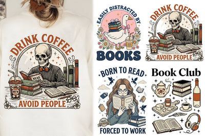 Reading Books Sublimation PNG Sublimation Rupkotha 