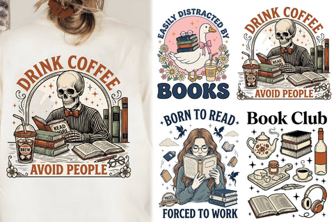 Reading Books Sublimation PNG Sublimation Rupkotha 