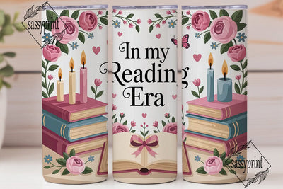 Reading Era 20oz Tumbler Wrap Sublimation sassyprint 