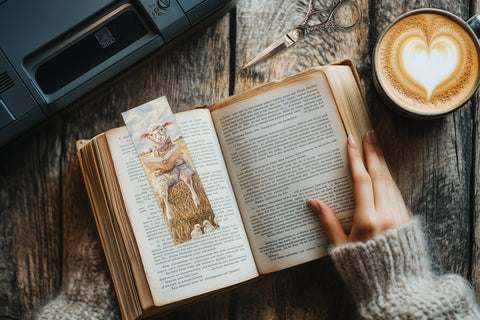 Reading Farm Animals Bookmarks | Summer Reading Accessories SVG GlamArtZhanna 