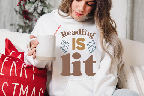 Reading is lit SVG Angelina750 