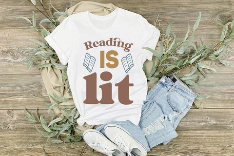 Reading is lit SVG Angelina750 