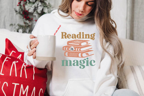 Reading Is Magic SVG Angelina750 