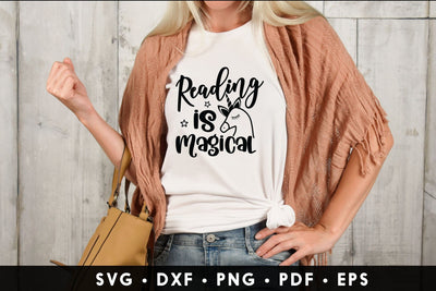 Reading is Magical, Book Lovers SVG SVG CraftLabSVG 