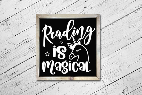 Reading is Magical, Book Lovers SVG SVG CraftLabSVG 