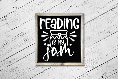 Reading is My Jam, Book Lovers SVG SVG CraftLabSVG 