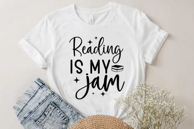 Reading is my jam SVG SVG FiveStarCrafting 