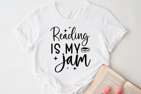 Reading is my jam SVG SVG FiveStarCrafting 