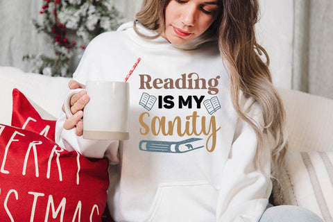Reading is my sanity SVG Angelina750 
