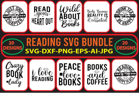 READING-SVG-BUNDLE SVG Syaman 