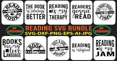 READING-SVG-BUNDLE SVG Syaman 