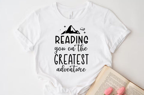 Reading you on the greatest adventure SVG SVG FiveStarCrafting 