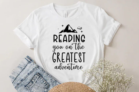 Reading you on the greatest adventure SVG SVG FiveStarCrafting 