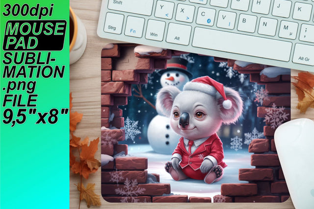 ready for any project! , High-resolution mouse pad designs, Xmas Sublimation HoodArtCraft 