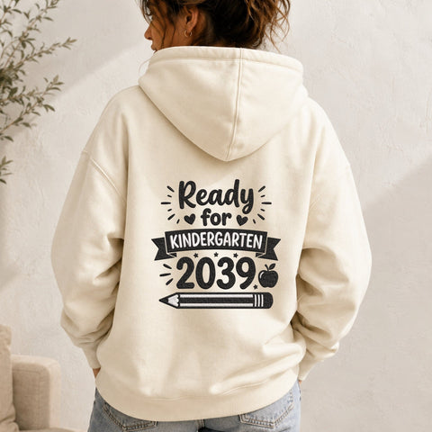 Ready for Kindergarten 2039 Embroidery Design – Back to School Kindergarten Machine Embroidery File Embroidery/Applique DESIGNS PatternFeed8 