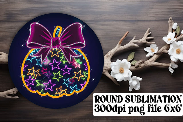 ready for round design sublimation! , Trendy keychain PNGs, Neon Fall Sublimation afrosvg 