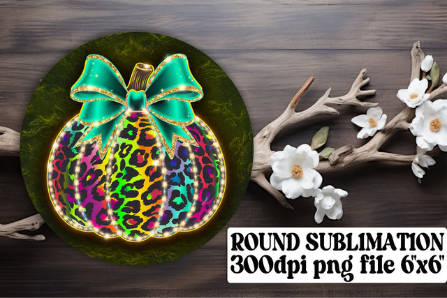 ready for round sublimation designs! , Unique keychain PNGs, Neon Fall Sublimation afrosvg 