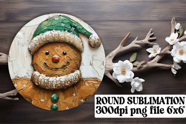 ready for vibrant round PNGs! , Creative keychain designs, Christmas Sublimation afrosvg 