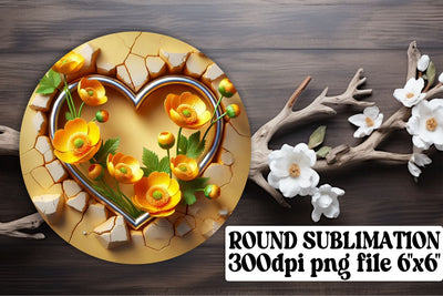 ready for your sublimation needs! , Vibrant keychain PNGs, 3D Heart Sublimation afrosvg 