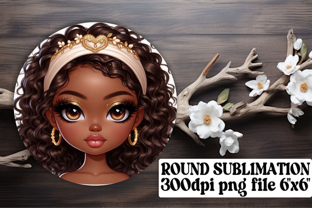 ready for your sublimation needs! , Vibrant keychain PNGs, Love Girl Sublimation afrosvg 