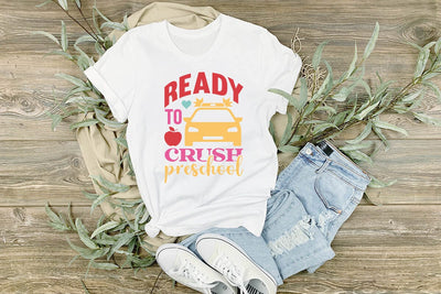 Ready to crush preschool SVG Angelina750 