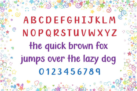 Ready to Party Font Misti's Fonts 