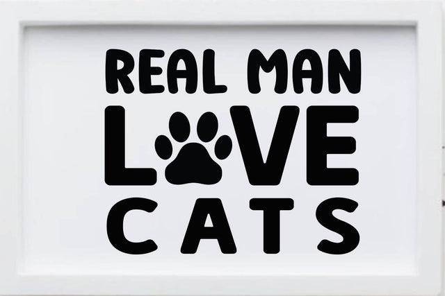 Real man love cats-01 SVG Angelina750 