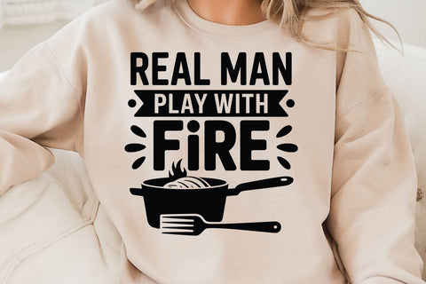 Real Man Play With Fire SVG Angelina750 