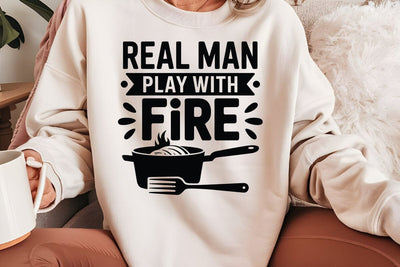 Real Man Play With Fire SVG Angelina750 