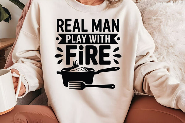 Real Man Play With Fire SVG Angelina750 