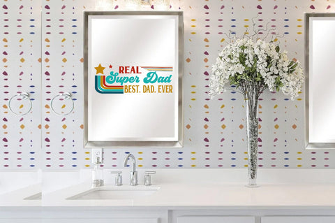 Real Super Dad Best. Dad. Ever Sublimation Sublimation Jagonath Roy 
