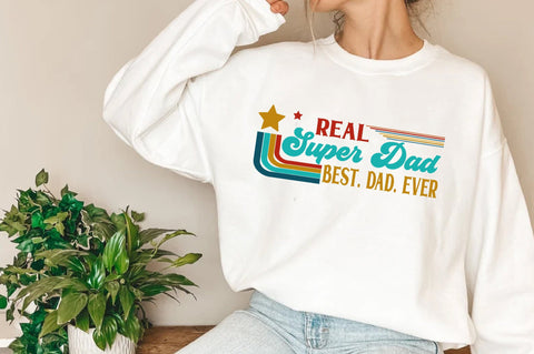 Real Super Dad Best. Dad. Ever Sublimation Sublimation Jagonath Roy 