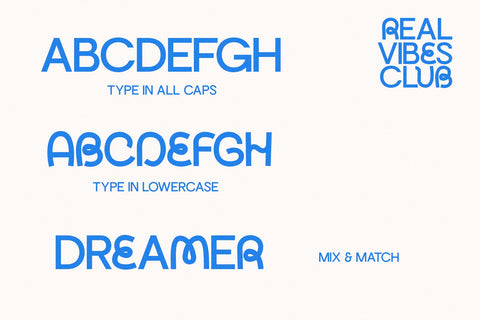 Real Vibes Club - Quirky Serif Font Font KA Designs 