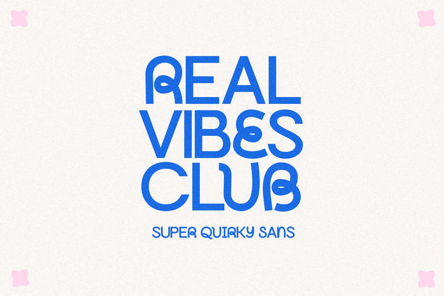 Real Vibes Club - Quirky Serif Font Font KA Designs 