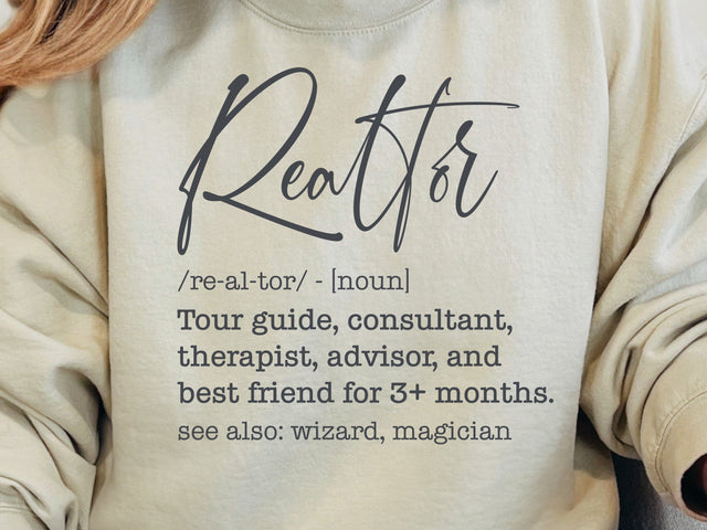 Realtor Definition Svg, Real Estate Agent Svg, Funny Realtor Svg, Real Estate Svg SVG DesignDestine 