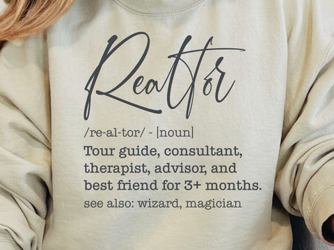 Realtor Definition Svg, Real Estate Agent Svg, Funny Realtor Svg, Real Estate Svg SVG DesignDestine 