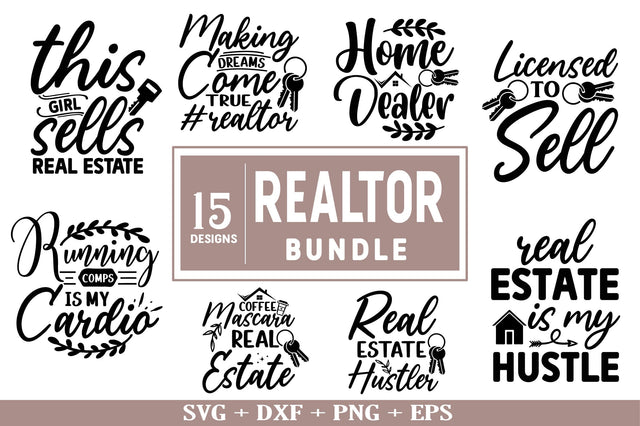Realtor SVG Bundle SVG Rupkotha 