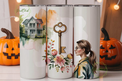 Realtor Tumbler Wrap Design Sublimation PixelChick 