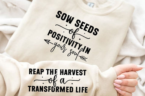 Reap the harvest of a transformed Sleeve SVG Design, Inspirational sleeve SVG, Motivational Sleeve SVG Design, Positive Sleeve SVG SVG Regulrcrative 