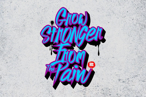 Rebel Glow - A Thin Graffiti Font Font Mozzatype 