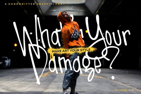 Rebirthdays Font Allouse.Studio 