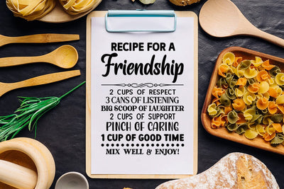 recipe for a friendship SVG Angelina750 
