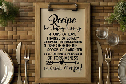 recipe for a happy massiage SVG Angelina750 