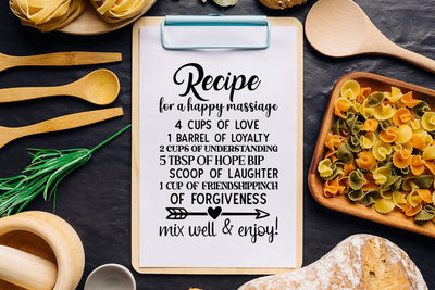 recipe for a happy massiage SVG Angelina750 