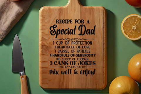recipe for a special dad SVG Angelina750 