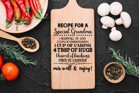 recipe for a special grondma SVG Angelina750 