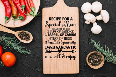 recipe for a special mom SVG Angelina750 